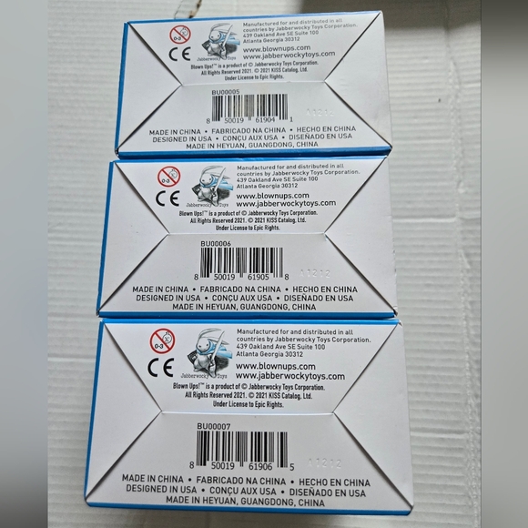 Jabberwocky Toys KISS Blow Up Figures (The Starchild, Spaceman & Catman) - Picture 6 of 10